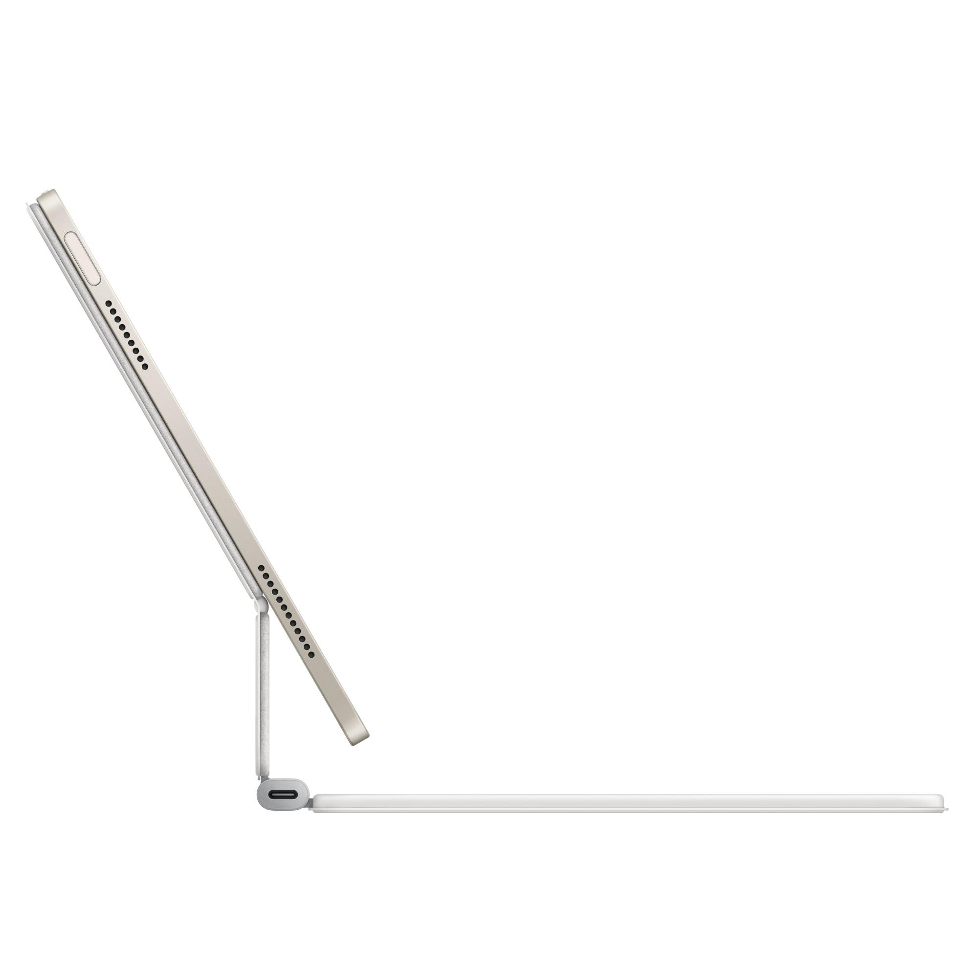 APPLE Magic für 13" iPad Air (M3), 13" iPad Air (M2), Keyboard, kabelgebunden, White