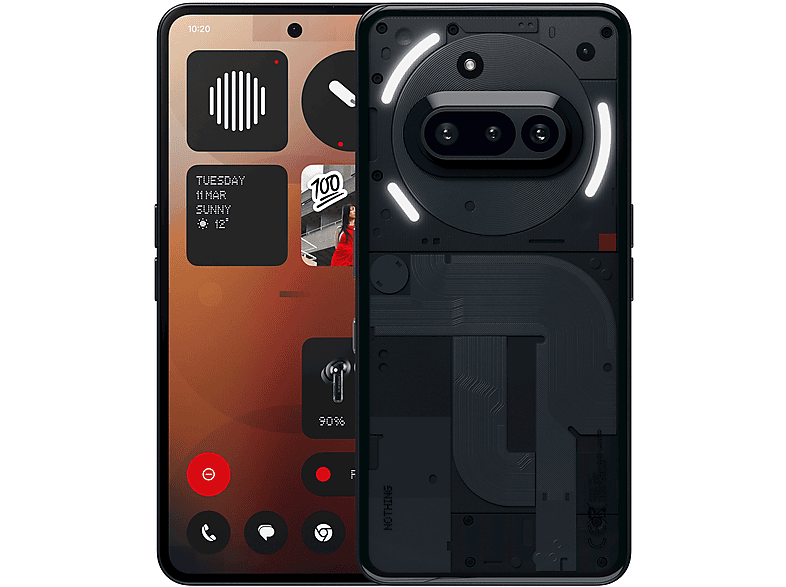NOTHING PHONE (3A) 8/128, 128 GB, BLACK