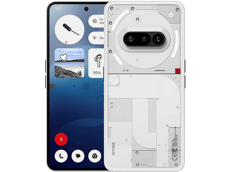 NothingPHONE (3A) 8/128, 128 GB, White Smartphone