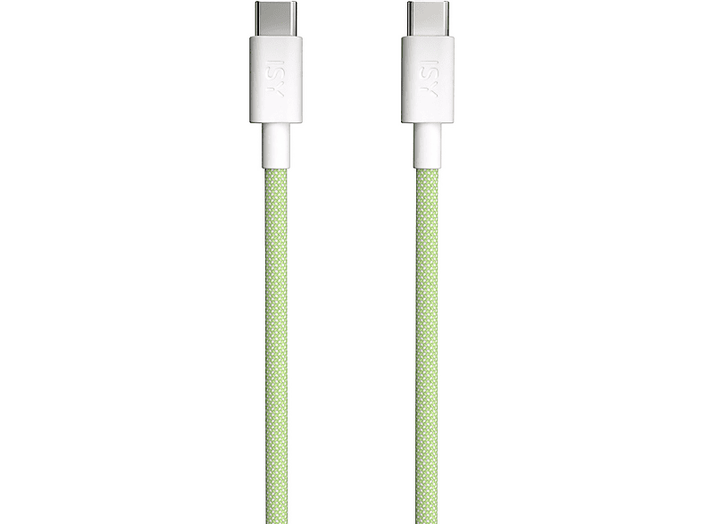 Kabel USB typ C ISY IUC-1060-CR Niebieski, Zielony – zdjęcie 2