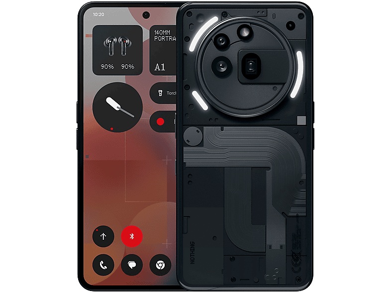 NOTHING PHONE (3A) PRO 12/256, 256 GB, BLACK