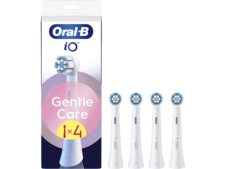 Oral b IO Sensitive White 4'lü Diş Fırçası Yedek Başlık Beyaz