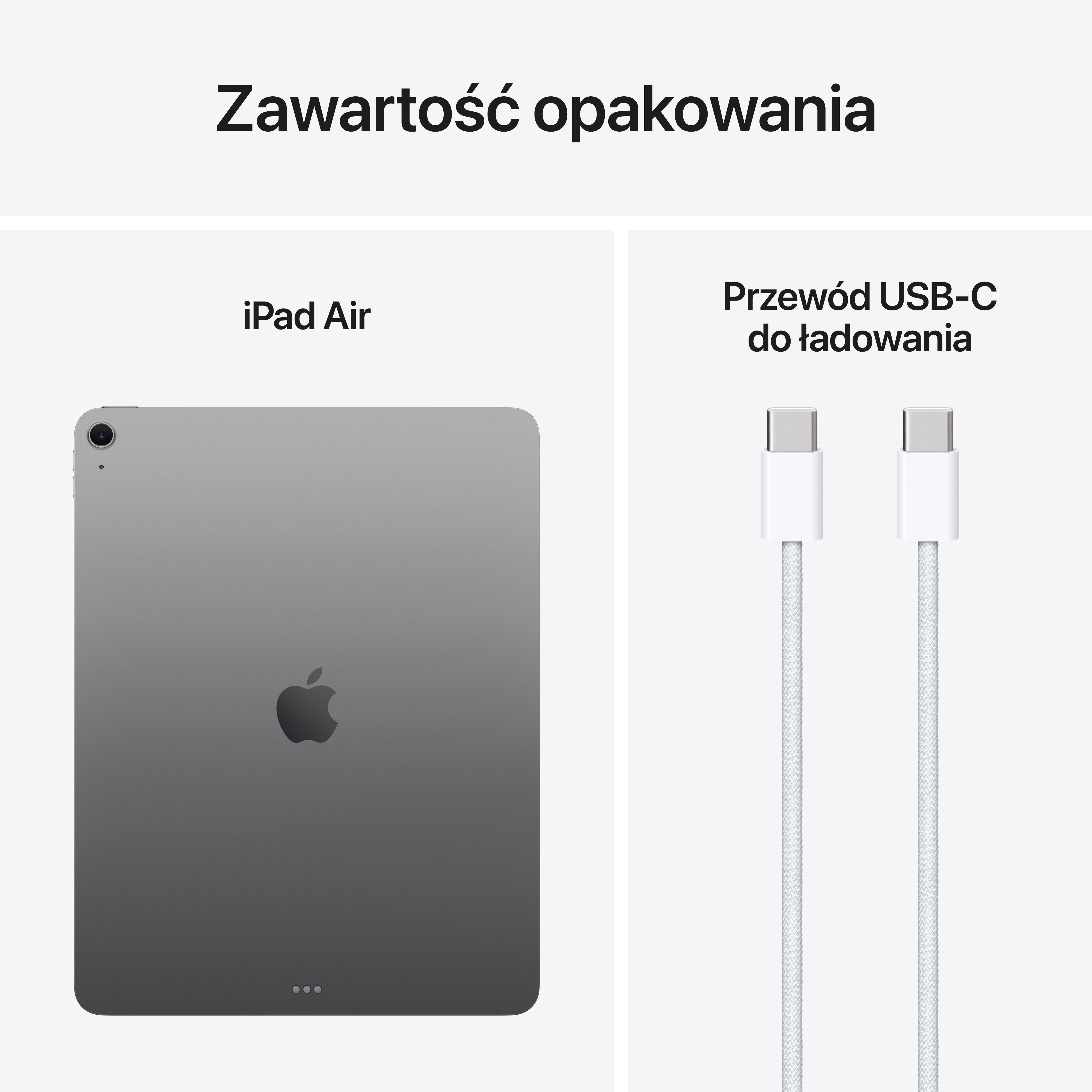 Tablet APPLE iPad Air 13 M3 (2025) 512GB Wi-Fi Gwiezdna szarość