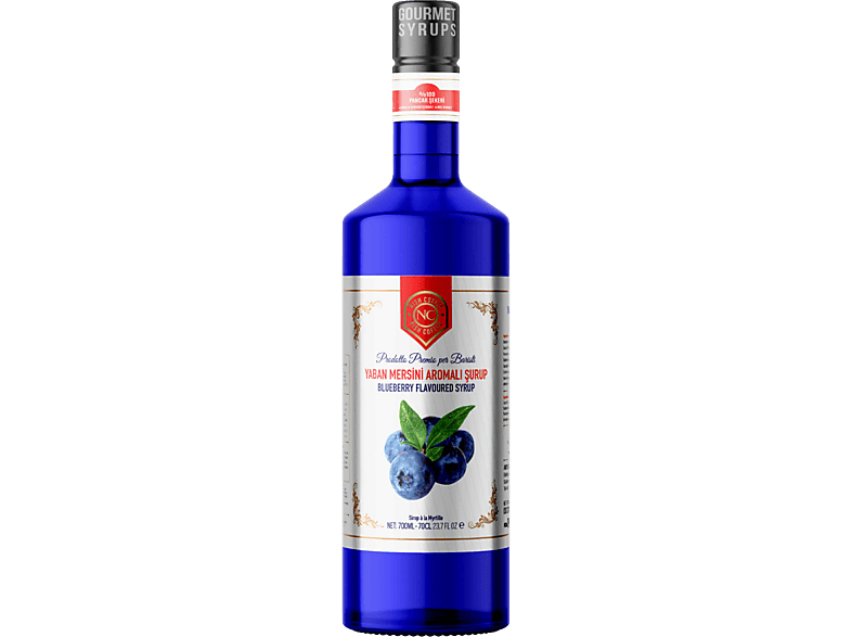 NISH Yaban Mersini (Blueberry) Aromalı Şurup 700 ML - P