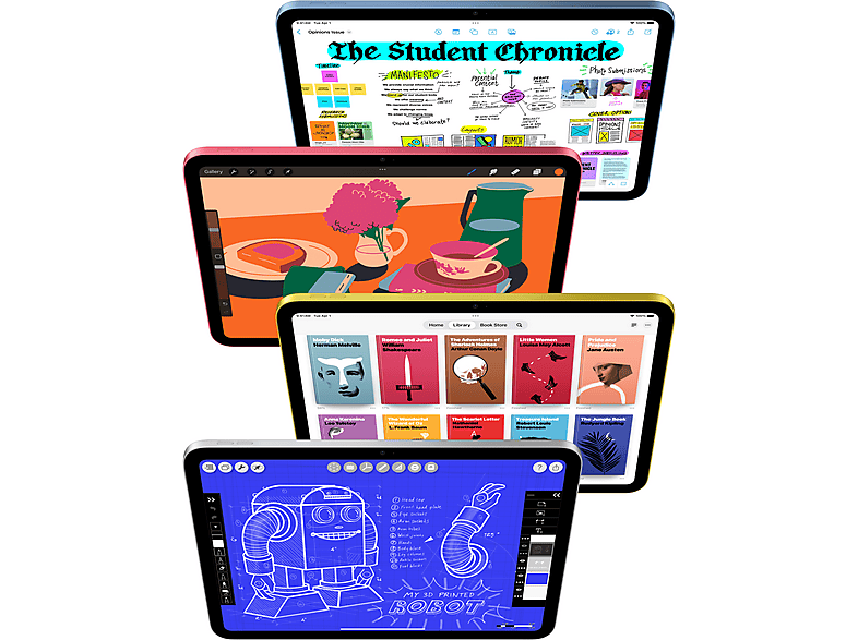 Apple iPad WiFi 11 cali 256GB Różowy – zdjęcie 2