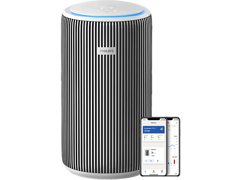 MediaMarkt, Philips Ac3220/10 Luftreiniger Silber/Arktisweiss, 36 W, Raumgröße: 135 M², Hepa, Aktivkohle, Haushalt, Heim & Hobby, Raumklima, Luftreiniger & Luftwäscher, AC3220/10