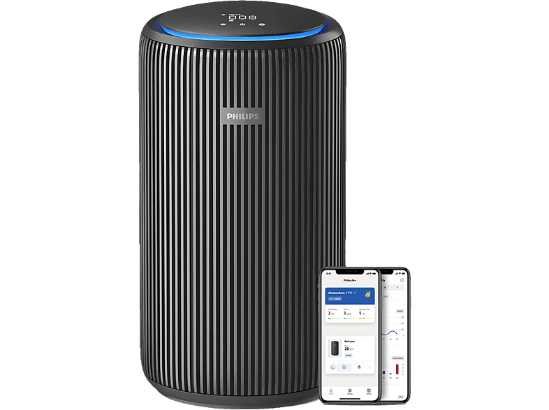 MediaMarkt, Philips Ac3221/13 Luftreiniger Dunkelgrau, 36 W, Raumgröße: 135 M², Hepa-, Aktivkohle-, Vorfilter, Haushalt, Heim & Hobby, Raumklima, Luftreiniger & Luftwäscher, AC3221/13
