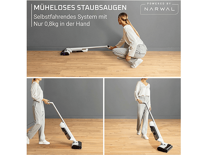 ROWENTA GZ7035 X-Clean 10 Nass-/Trockensauger, Akkubetrieb