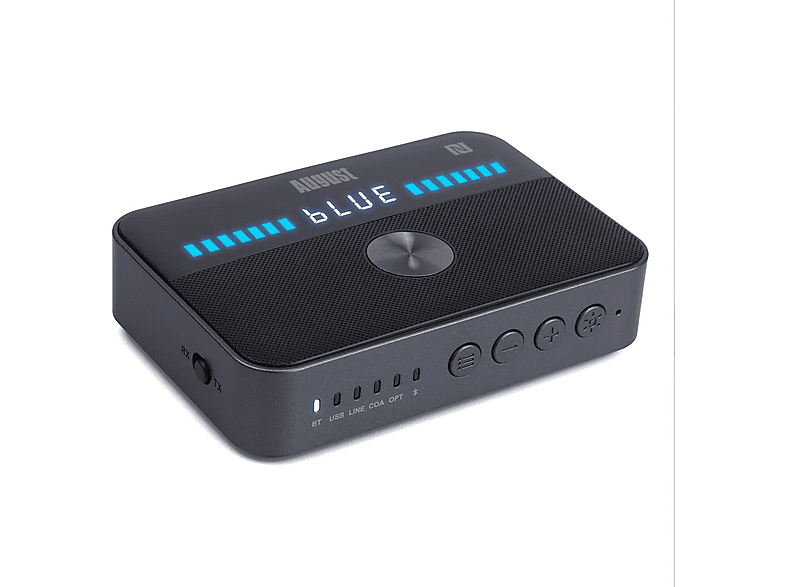 AUGUST MR285B – Dual Bluetooth Audio Transmitter und Empfänger; Bluetooth Empfänger/Sender