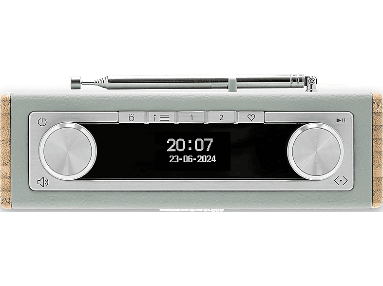 Roberts Radio Rambler Uno DAB+ Radio im Retro Design, Duck Egg — Foto 2 von 5