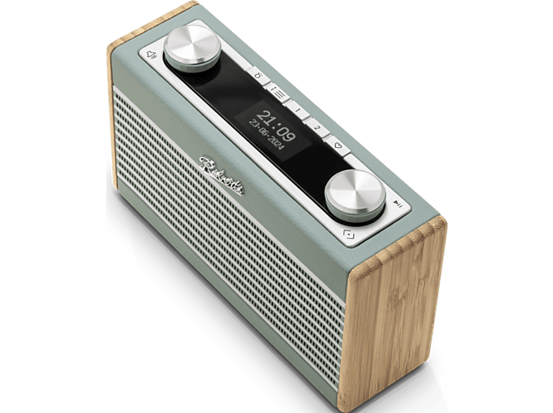 Roberts Radio Rambler Uno DAB+ Radio im Retro Design, Duck Egg — Foto 3 von 5