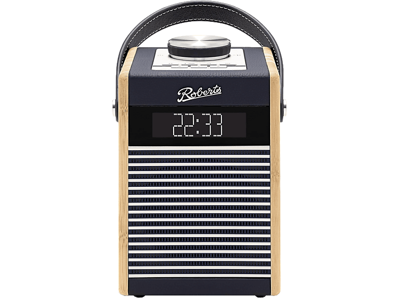 Roberts Radio Rambler Midi DAB+ Radio im Retro Design, Navy Blue