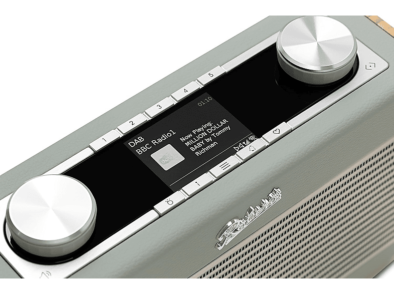 Roberts Radio Rambler Max DAB+/Internet Radio im Retro Design, Duck Egg — Foto 4 von 5