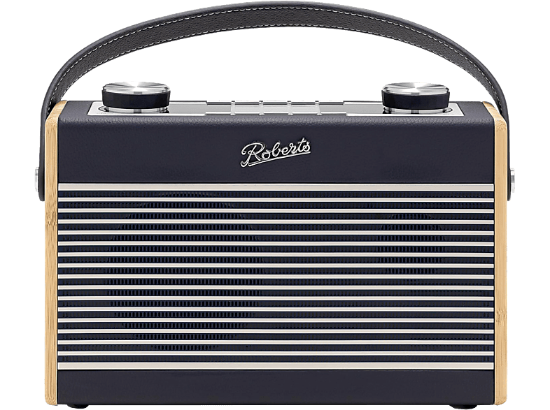 Roberts Radio Rambler Max DAB+/Internet Radio im Retro Design, Navy Blue