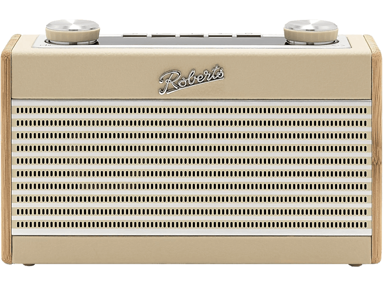 Roberts Radio Rambler Uno DAB+ Radio im Retro Design, Pastel Cream