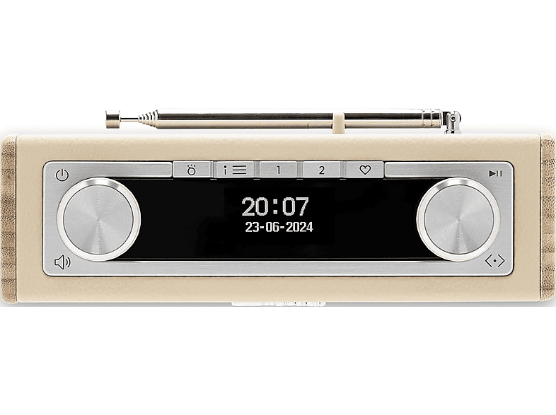 Roberts Radio Rambler Uno DAB+ Radio im Retro Design, Pastel Cream — Foto 2 von 5