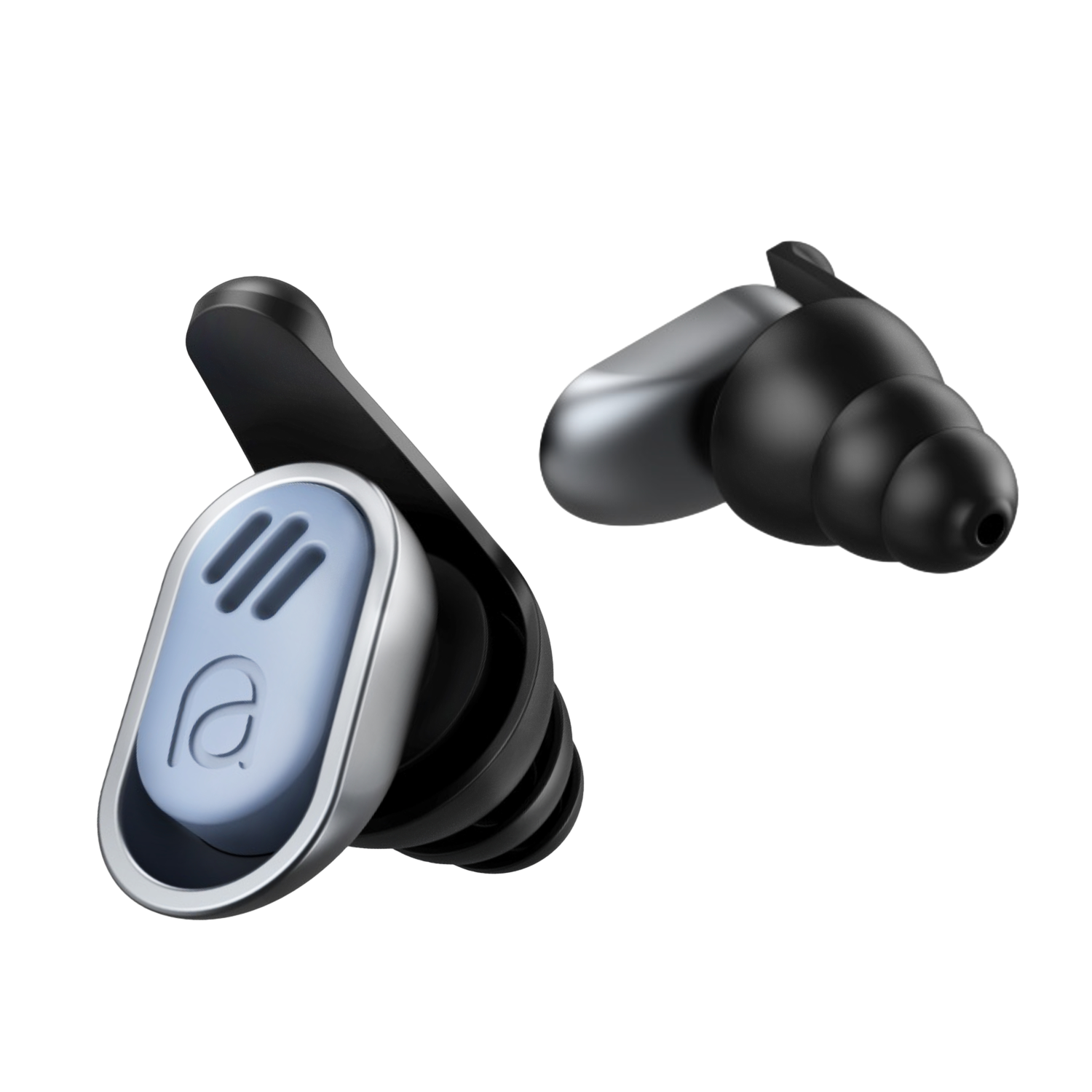 Mixx Assistive Audio Music Hearing Protection Ear Plugs Oordopjes Zwart