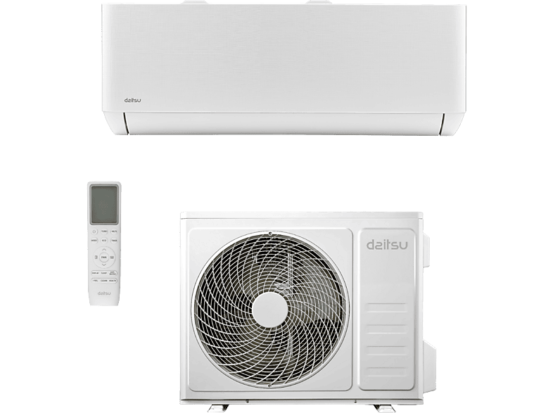 Aire acondicionado Split 1 x - Daitsu Mural Artic Plus DS-12KTP-6, 3009 fg/h, Wi-Fi, Blanco