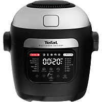 MediaMarkt TEFAL MY741C Multicook Actifry zelfroerende multicooker en air fryer Zwart aanbieding