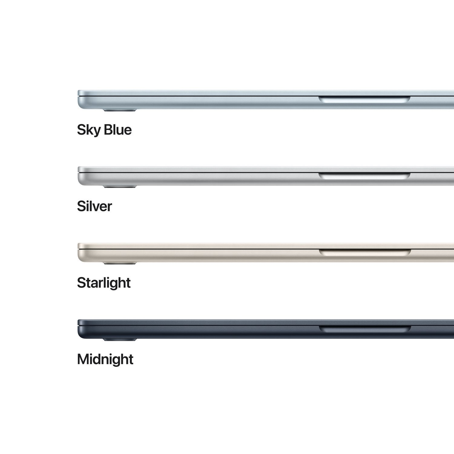 Close-up van een laptop met poorten: MagSafe, Thunderbolt 4 en een koptelefoonaansluiting.