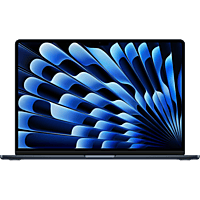 MediaMarkt APPLE MacBook Air 15 inch - M4 - 16 GB - 512 GB - Midnight aanbieding