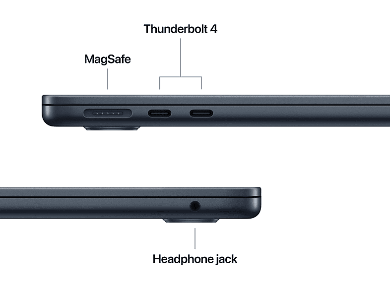 APPLE MacBook Air 13 inch | M4 | 24 GB - 512 GB - Midnight kopen