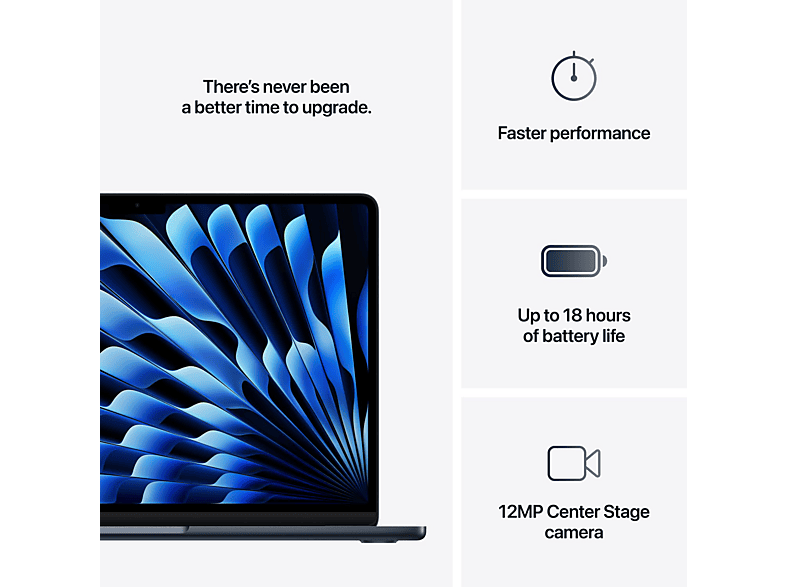 APPLE MacBook Air 13 inch | M4 | 24 GB - 512 GB - Midnight kopen