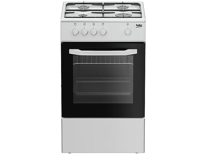 Beko Cucina Csg42001Fw, Piano cottura a gas, zone 4, classe -