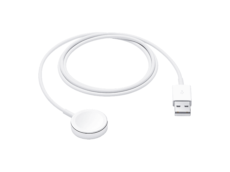 APPLE Watch Magnetisches, Ladekabel, Weiß