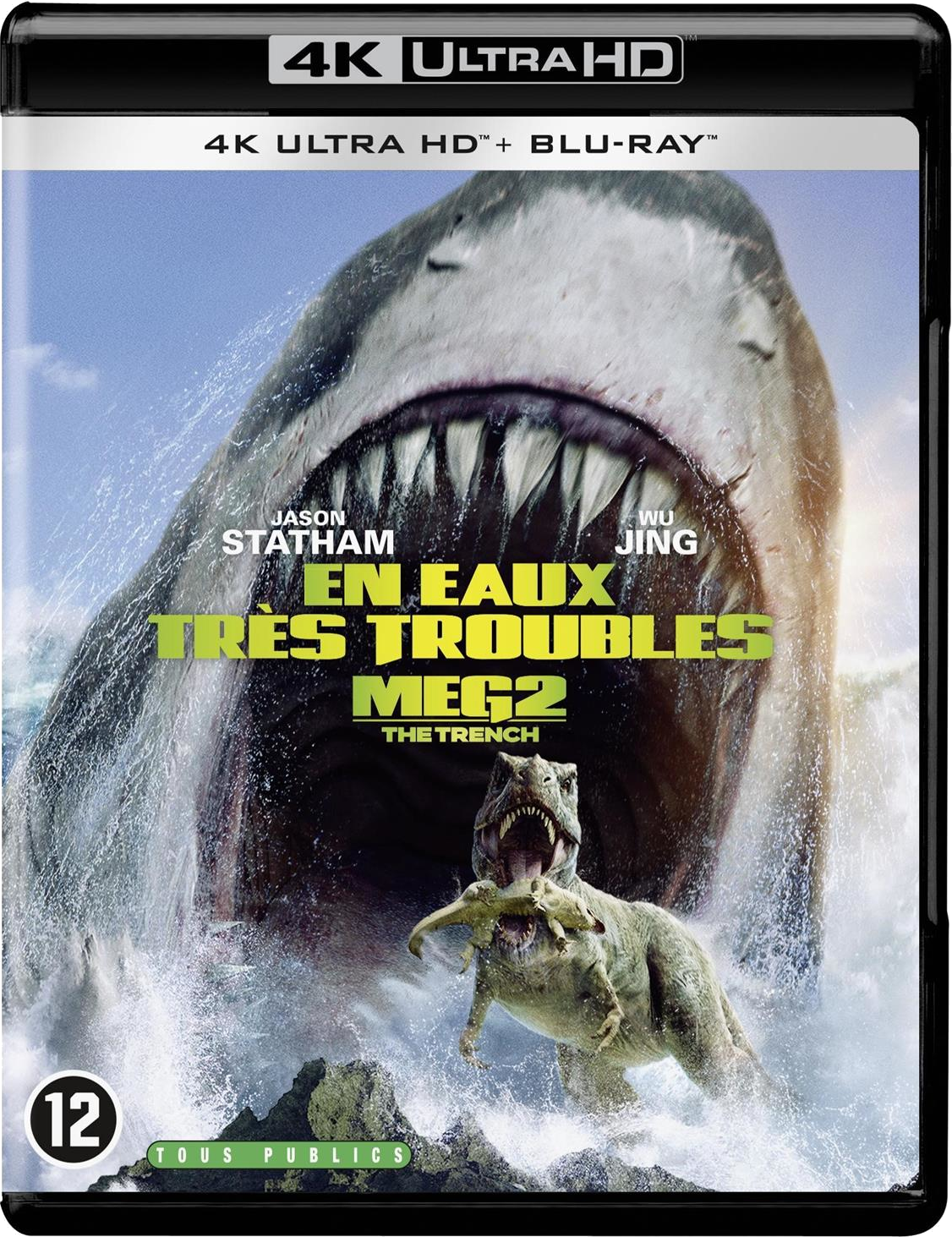 Warner Bros. Entertainment Ned The Meg 2 - Trench 4k Ultra Hd Blu-ray
