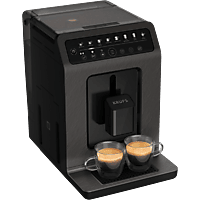 MediaMarkt KRUPS EA897H Evidence Eco Design Volautomatische espressomachine Coal aanbieding