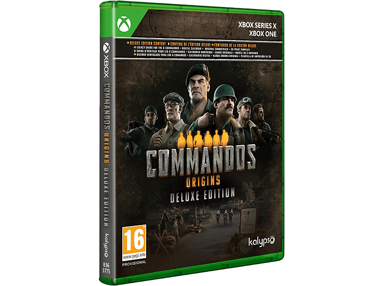 Xbox Series X S & One Commandos: Origins. Ed. Deluxe