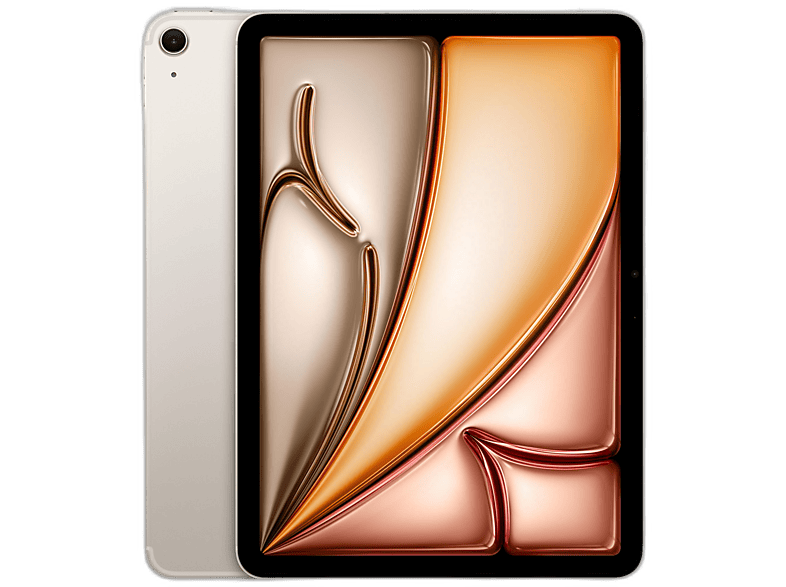 Apple iPad Air (2025), 256GB, Blanco estrella, 11", WiFi+CELL, Pantalla Liquid Retina, Chip M3, 9GPU