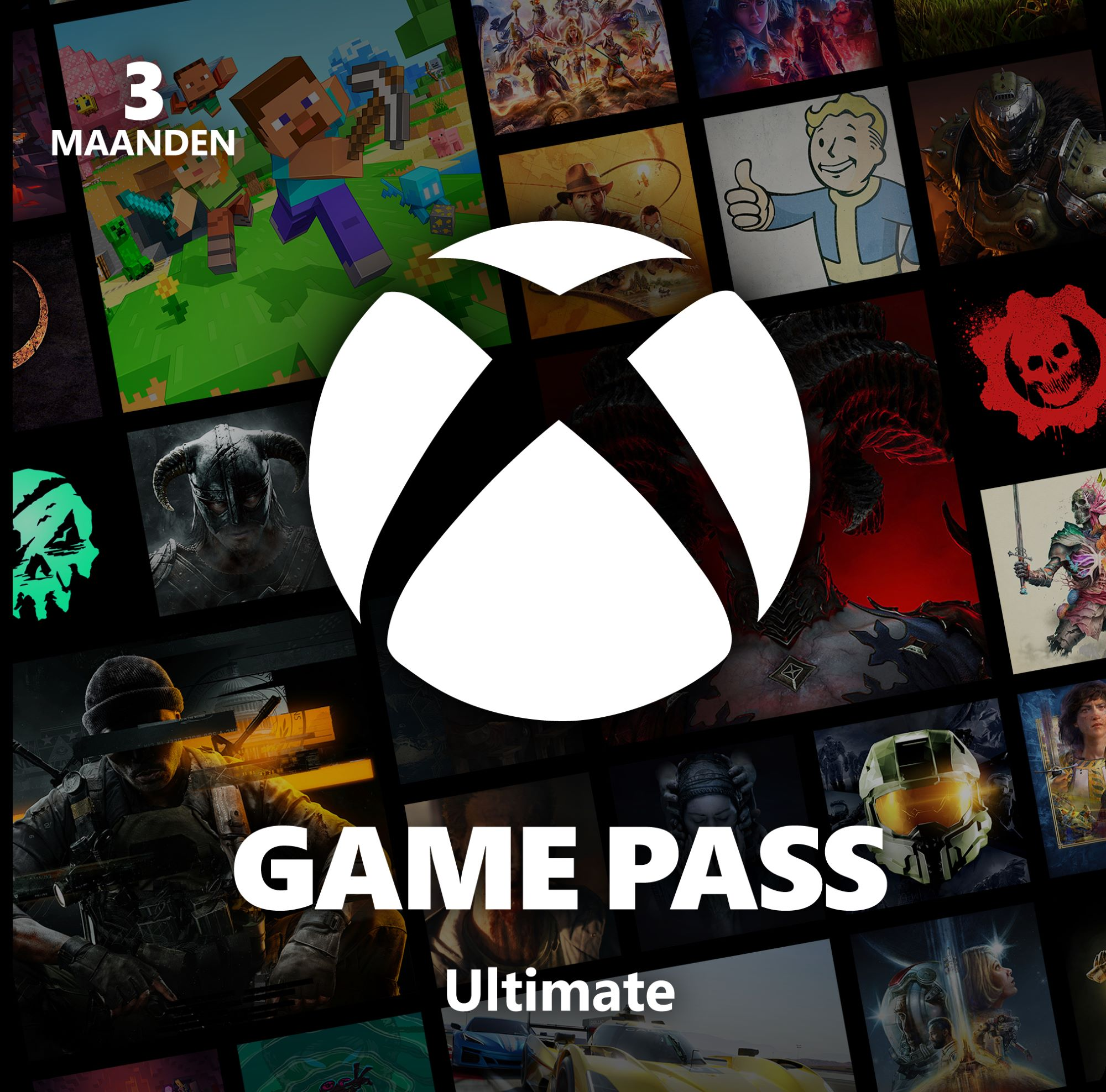 Microsoft Xbox Game Pass Ultimate - 3 Maanden afbeelding