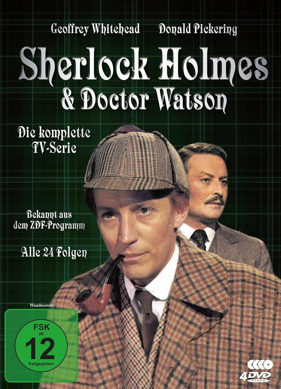 Filmplakat von Sherlock Holmes und Doctor Watson.