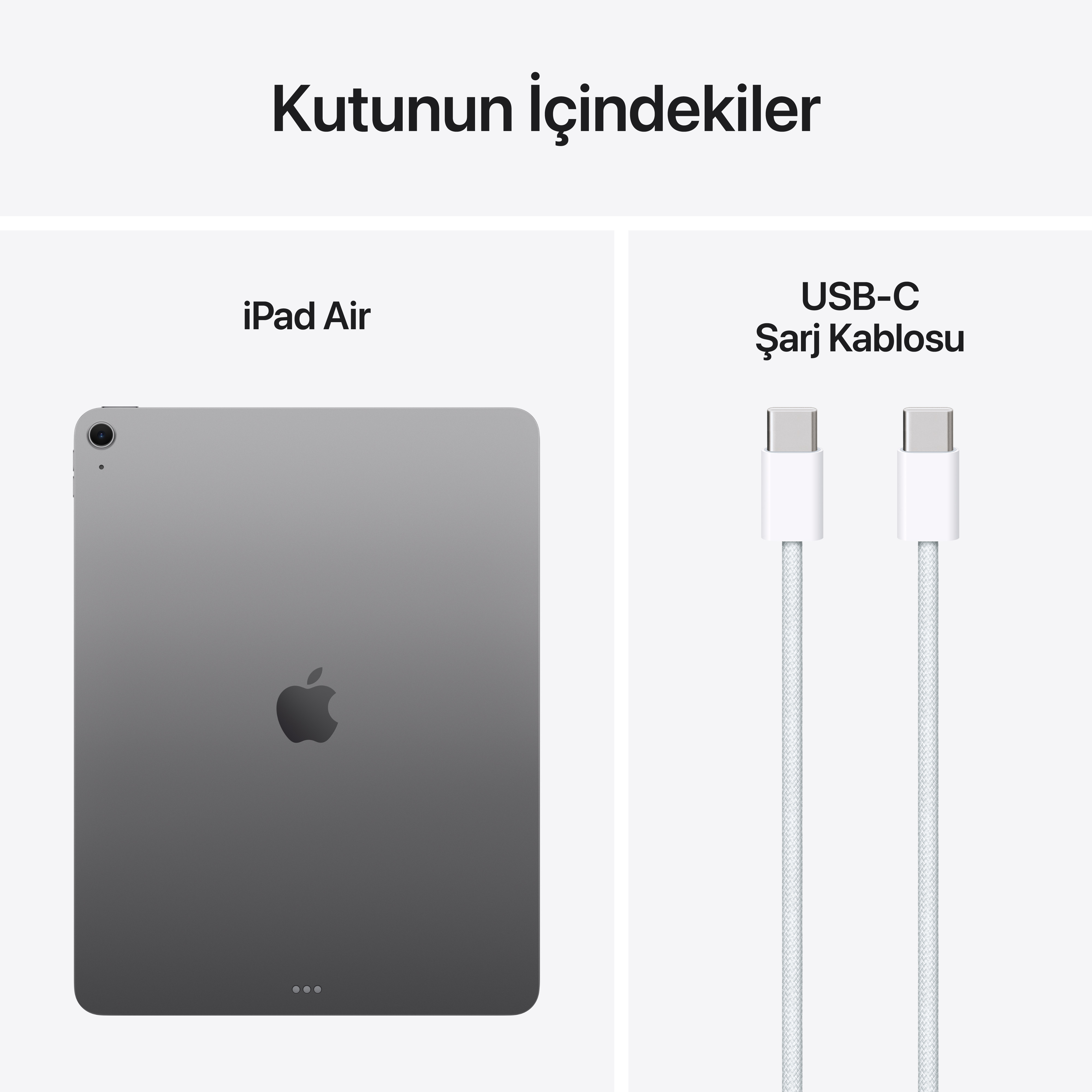 APPLE iPad Air 13 inç M3 Wi-Fi 128 GB Tablet Uzay Grisi MCNH4TU/A