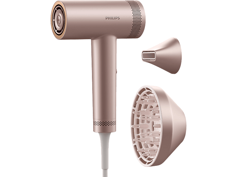 PHILIPS BHD837/10-Yeni Nesil Saç Kurutma Makinesi Şampanya Pembesi