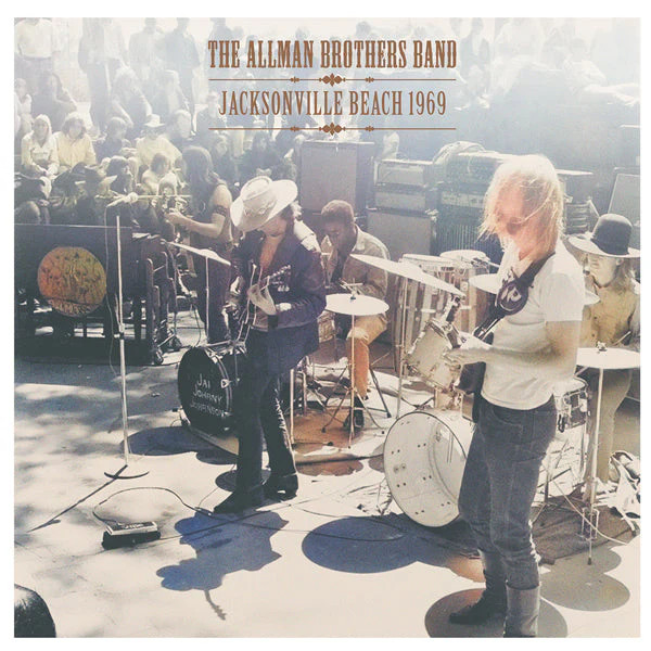 A The Allman Brothers Band album borítója, a zenekar tagjaival a színpadon.