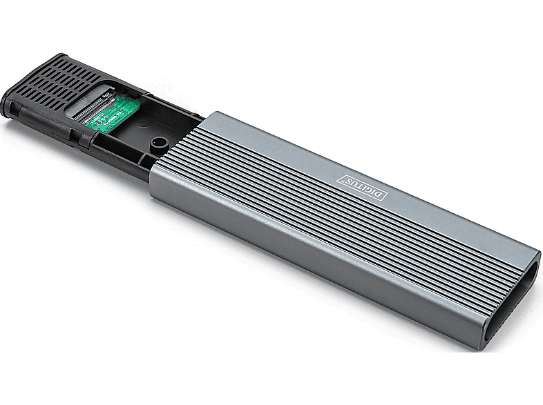 Digitus DA-71156 M.2 SSD-Gehäuse USB-C® (USB 3.2 Gen 1) 5 GBit/s M.2 PCIe NVMe 2230, 2242, 2260, 22 — Foto 5 von 6
