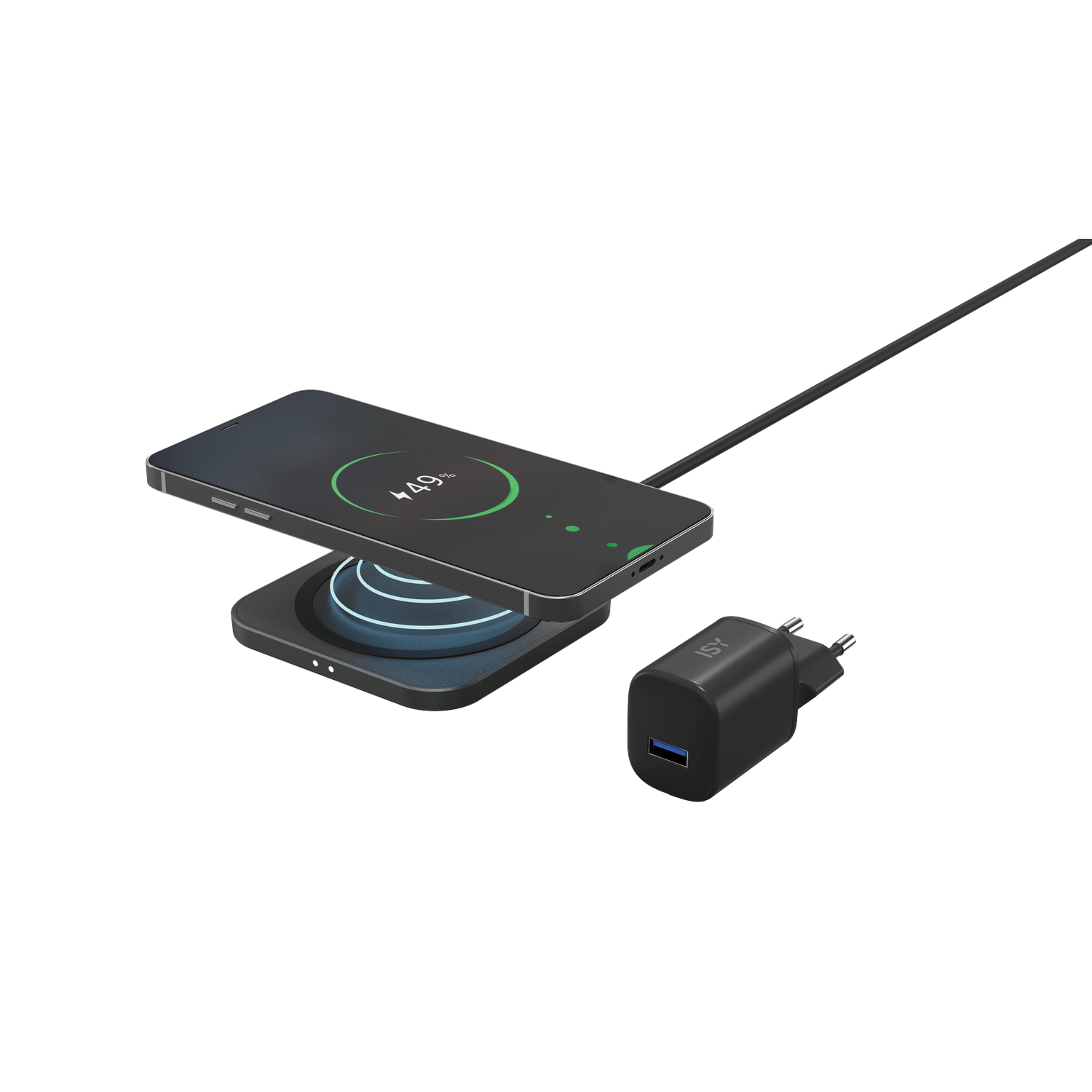 Isy Iwq 2015-1 Draadloze Oplader