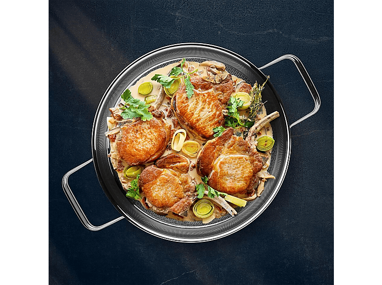 WMF 17.5634.6411 Profi Resist Bratpfanne (Materialmix, Beschichtung: PTFE, 240 mm)