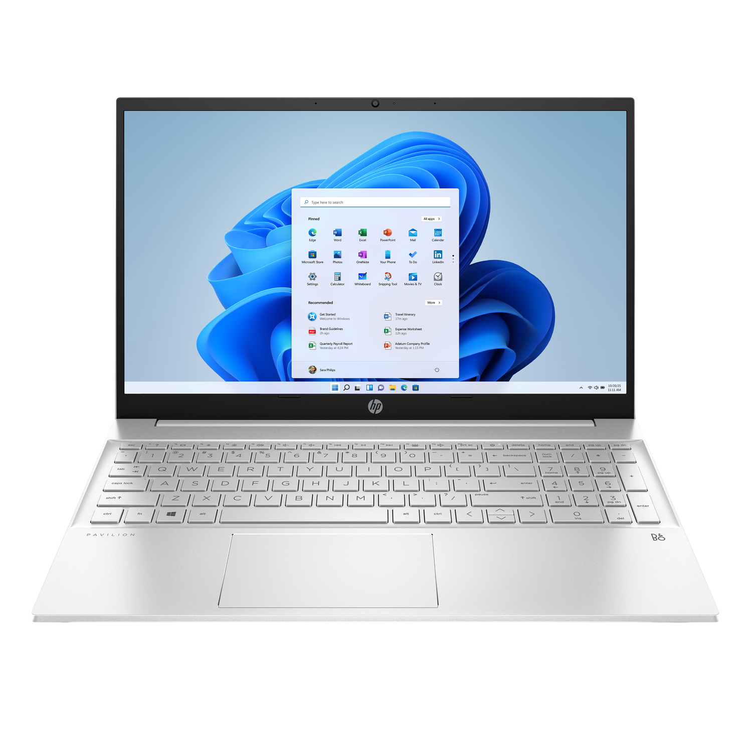 HP Pavilion 15-eh3001nz - 15.6 inch - Full HD - AMD Ryzen 7 7730U - 16 GB - 512 GB - Windows 11 Home (64 Bit)