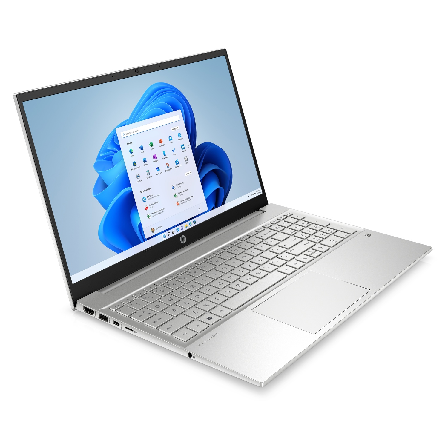 HP Pavilion 15-eh3001nz - 15.6 inch - Full HD - AMD Ryzen 7 7730U - 16 GB - 512 GB - Windows 11 Home (64 Bit)