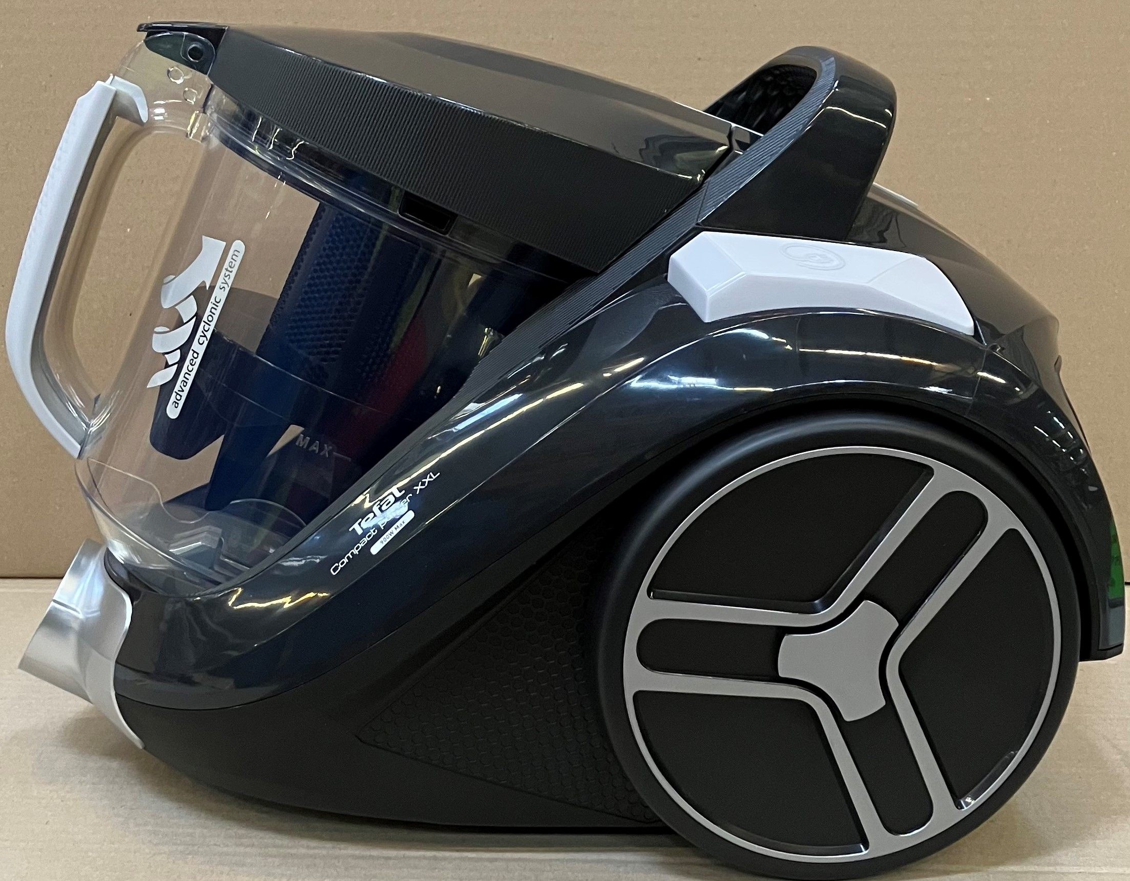 OUTLET - Odkurzacz bezworkowy TEFAL Compact Power XXL Total Clean TW4B36EA Czarny