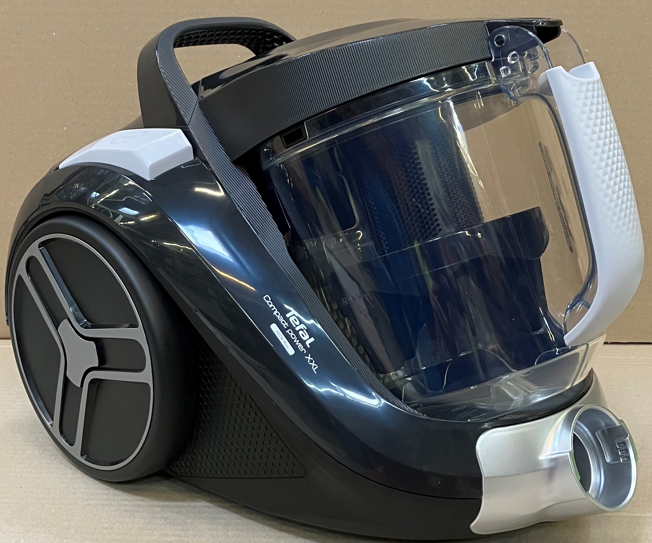 OUTLET - Odkurzacz bezworkowy TEFAL Compact Power XXL Total Clean TW4B36EA Czarny