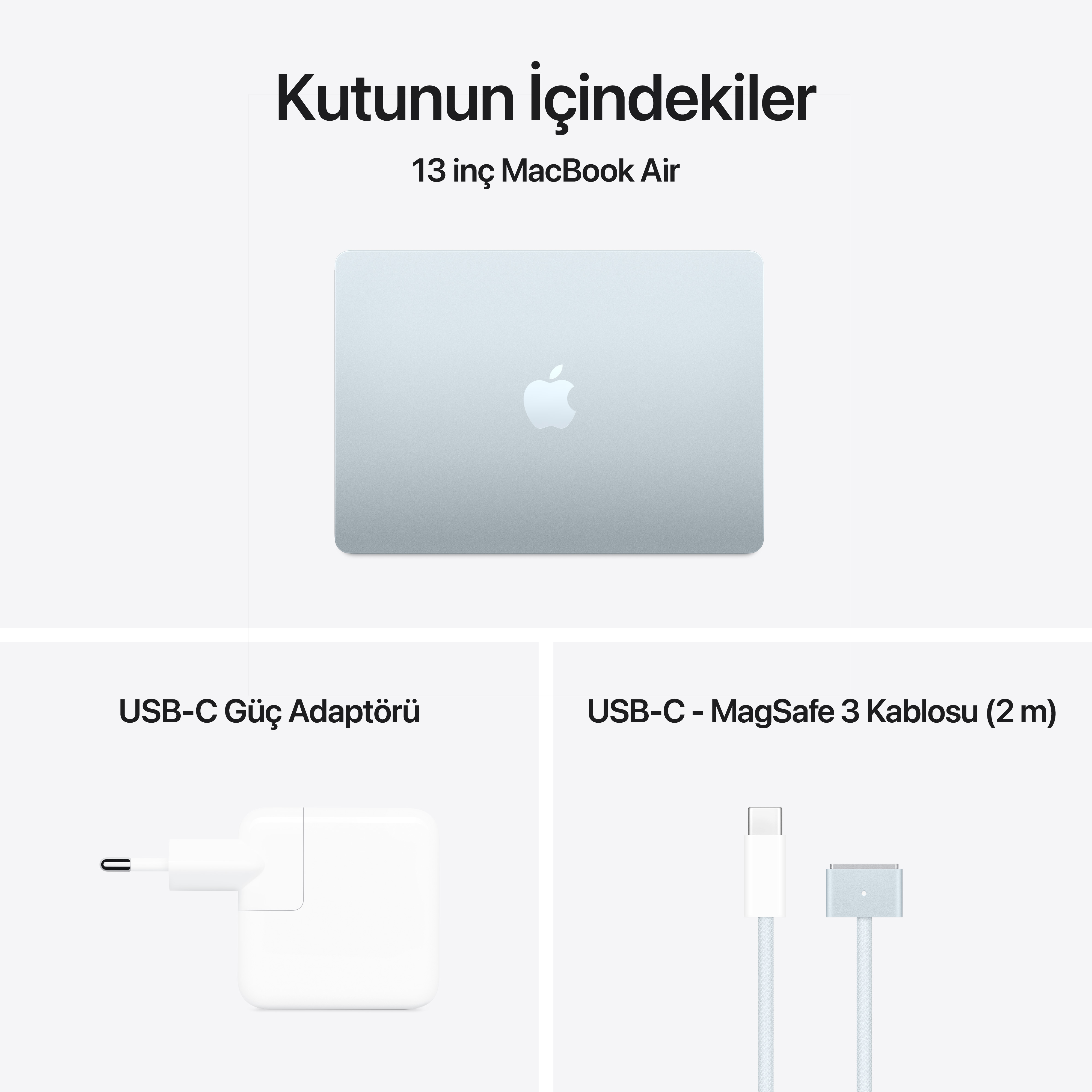 APPLE MC6V4TU/A/ MacBook Air/Apple M4 İşlemci (10 Çekirdek CPU-10