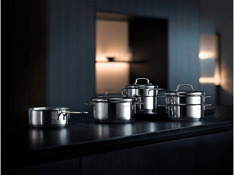 WMF 0718556040 Mini 5-tlg. Topf-Set Cromargan® Edelstah rostfreil 18/10