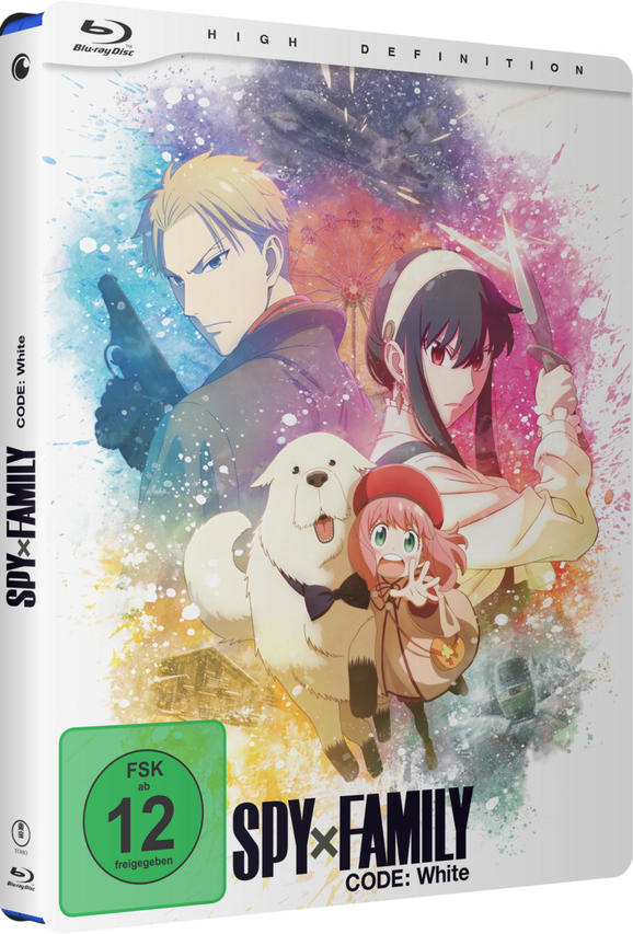 Blu-ray-Disc eines Animes mit mehreren Charakteren auf dem Cover.