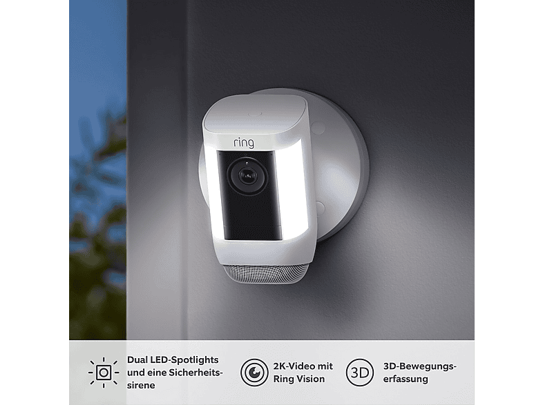 Thumbnail - RING Spotlight Cam Pro - Wired, Überwachungskamera