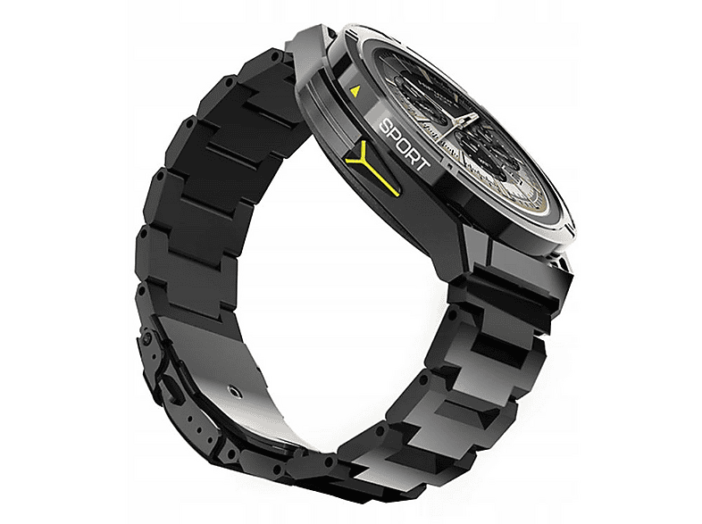 Smartwatch HIFUTURE Active HSSW9BY Czarno-żółty – zdjęcie 2